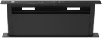 Coifa de Embutir para Bancada Eos Premium 90cm Downdraft All Black 1200m³/h Epco91bp 220v