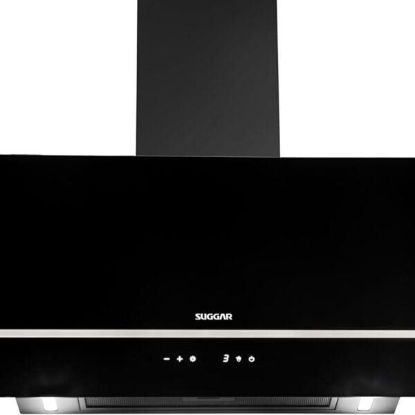 Coifa de parede Onix vidro 90cm 127v Preta