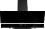 Coifa de parede Onix vidro 90cm 220v Preta