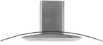Coifa e Depurador Philco 90cm Glass 110V com lâmpadas LED e 3 velocidades para sua cozinha.