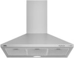 Coifa e Depurador de Parede Eos 90cm Inox com vazão 750 m/h, 3 velocidades e filtro de carvão ativado.