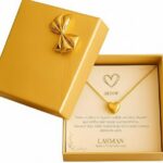 Colar Feminino Coração Banhado a Ouro 18k: presente romântico com caixa, ideal para namorada, noiva e esposa.