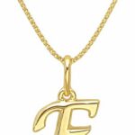 Colar Feminino com Letra Inicial banhado a Ouro 18K, elegante e personalizado, ideal para presentear com sofisticação.