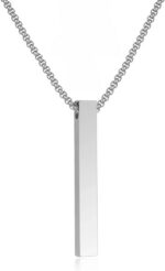 Colar Masculino em Aço Inox Antialérgico, não escurece, pode molhar e combina com estilo moderno.