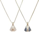 Colar Nossa Senhora Aparecida banhado a 18k com zircônias, ideal para presentear com elegância e fé