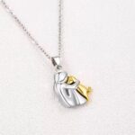 Colar Pet Cachorro Abraço Amor: presente feminino para mães de pet com delicadeza e significado - Imagem 2