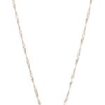 Colar Rommanel banhado a ouro 18k com pingente coração dupla face, elegante e ideal para presentear.