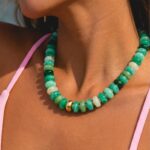 Colar de contas boho para mulheres, estilo moderno e colorido para looks de verão e férias. - Imagem 2