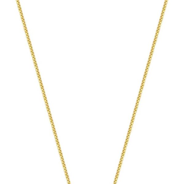 Colar ponto de luz com zircônia banhado a ouro 18k, antialérgico, com caixa de presente e acabamento delicado.