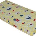 Colchão Berço Portátil Impermeável Chiqueirinho 100x70x10 com espuma D18 para conforto e proteção do bebê.