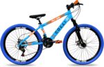 Colli Bike Grau Aro 26 com 21 velocidades e freios a disco: mais controle, conforto e estilo para seus pedais.