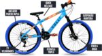 Colli Bike Grau Aro 26 com 21 velocidades e freios a disco: mais controle, conforto e estilo para seus pedais. - Imagem 2