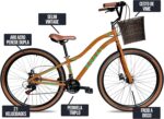 Colli Bike Viena Aro 29: conforto, segurança e 21 velocidades para a mobilidade urbana ideal - Imagem 2
