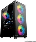 Computador Gamer Completo Intel Core i5 8GB SSD 256GB Kit Gamer com Headset Monitor 20" Windows 10 3green Flash - Imagem 2
