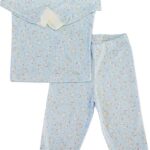Conjunto Bebê Blusa e Calça Azul Coelho: conforto e estilo para meninos, ideal para o dia a dia.
