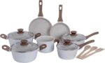 Conjunto de Panelas Mimo Style 10 Peças Indução: antiaderente, versátil e ideal para cozinhas práticas e elegantes.