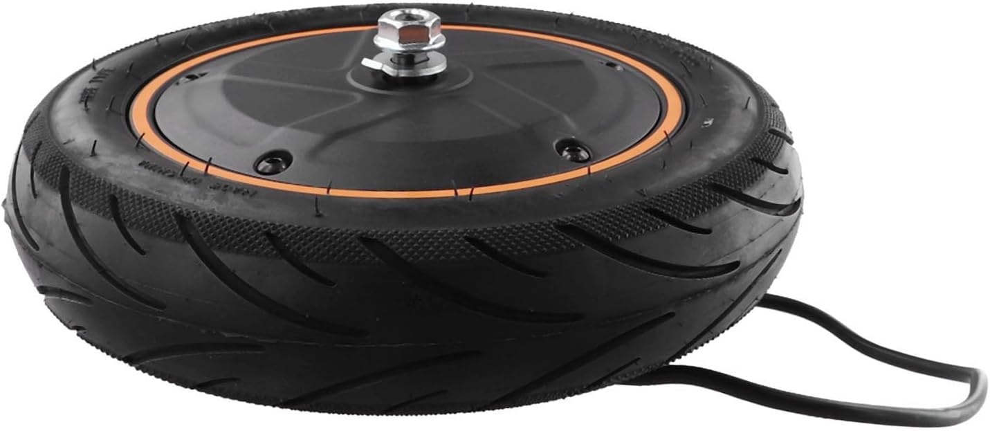 Conjunto de roda de motor dianteiro 36V 400W para scooter Conjunto de roda de motor dianteiro 36V 400W para scooter F40: reposição com pneu de borracha de alta elasticidade e cubo de alumínio para passeio suave e instalação fácil.