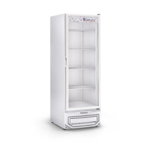 Conservador/Refrigerador Vertical para Gelo e Congelados GPA-57 BR Dupla Ação Porta de Vidro Duplo Temperado 577 L Gelopar 220v