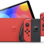 Console Nintendo Switch Oled Red Mario - Edição especial com tela OLED de 7 e design inspirado no Mario para jogar em qualquer lugar