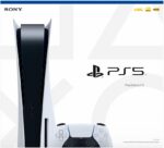 Console PlayStation 5 com SSD ultrarrápido, gráficos 4K, áudio 3D e compatibilidade com jogos PS4 para máxima imersão.