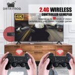 Console Retro HDMI BELLA NET com 10.000 jogos, 4K, 2 controles sem fio e plug and play para TV - Imagem 2