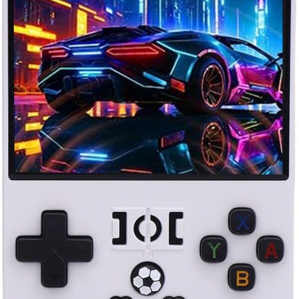 Console de Jogos Portátil Retrô com 18.000 jogos, tela 4" 720x720, bateria 4000mAh e design compacto para jogar em qualquer lugar
