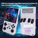 Console de Jogos Portátil retrô 64G: 18000 jogos, tela 720x720, bateria 4000mAh e chip RK3326 para diversão portátil. - Imagem 2