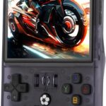 Console de jogos retrô portátil com 18000+ clássicos, tela IPS 4" 720x720, bateria 4000mAh e suporte a MD, CPS e SMD