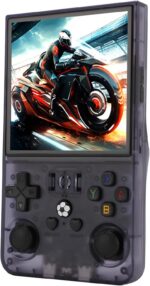 Console de jogos retrô portátil com 18000+ clássicos, tela IPS 4" 720x720, bateria 4000mAh e suporte a MD, CPS e SMD