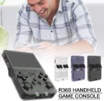 Console portátil retrô R36S com Linux, tela IPS 3,5" e bateria de 3500mAh para jogar em qualquer lugar