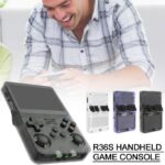 Console portátil retrô R36S com Linux, tela IPS 3,5" e bateria de 3500mAh para jogar em qualquer lugar