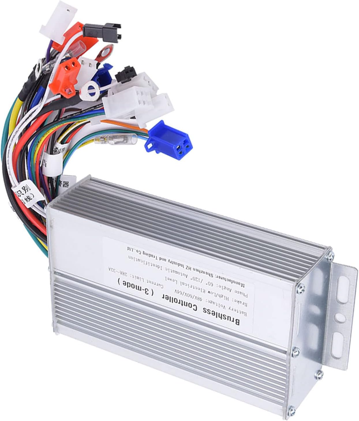 Controlador Bincels 1000W-1500W para bicicleta elétrica: partida suave, autoaprendizagem e Controlador Bincels 1000W-1500W para bicicleta elétrica: partida suave, autoaprendizagem e alta compatibilidade 48V-64V