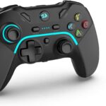 Controle Gamer Redragon Harrow Pro Wireless G808 Pro: alta resposta, macros e vibração para jogadas precisas.