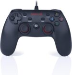 Controle Gamer Redragon Saturn G807: conforto, precisão e compatibilidade para jogar no PC com vibração e modo Turbo.