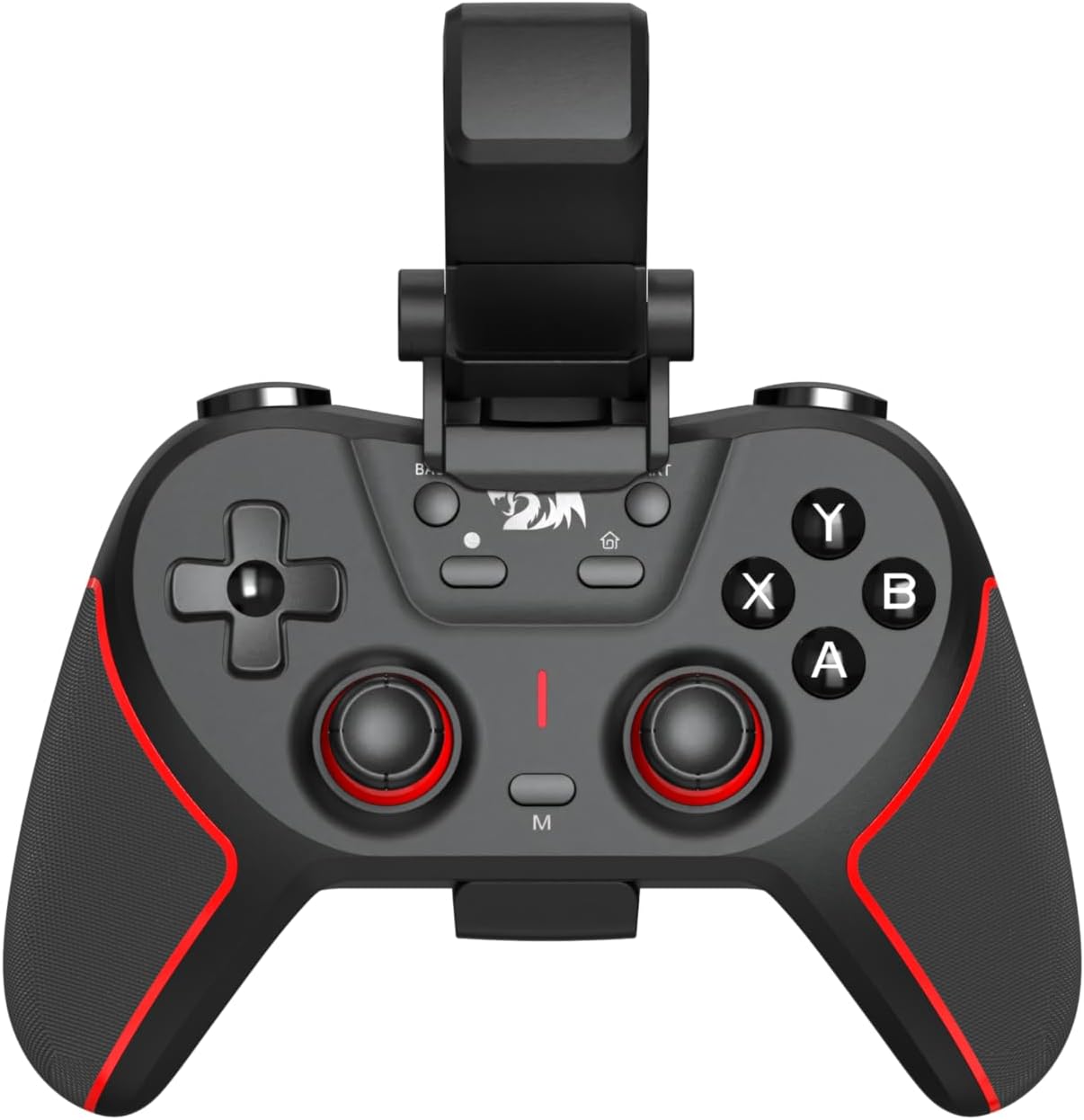 Controle Gamer Redragon Sempiten com Hall Effect, vibração dupla, turbo Controle Gamer Redragon Sempiten com Hall Effect, vibração dupla, turbo e suporte para celular