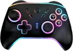 Controle Gamer Sem Fio Bluetooth 2.4G para Android, PC e TV Box com bateria recarregável de 400mAh e alta precisão