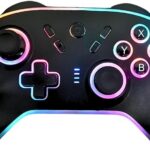 Controle Gamer Sem Fio Bluetooth 2.4G para Android, PC e TV Box com bateria recarregável de 400mAh e alta precisão