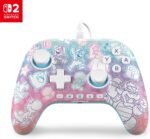 Controle PowerA Advantage Mushroom Kingdom para Nintendo Switch 2: precisão Hall, botões mapeáveis e áudio integrado para jogar melhor.