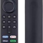 Controle Remoto Stick 4K com Alexa e Bluetooth: compatível com Fire TV Stick, Cube e outros modelos, prático e funcional.