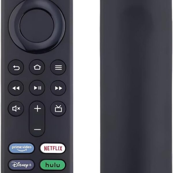 Controle Remoto Stick 4K com Alexa e Bluetooth: compatível com Fire TV Stick, Cube e outros modelos, prático e funcional.