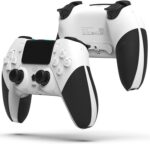 Controle Sem Fio PS4/PC/Android/iOS com 6 eixos, vibração dupla e áudio 3,5 mm para jogar com mais precisão e conforto