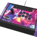 Controle com fio para jogos de Luta Hori ALPHA Edição Street Fighter 6 para PS4, PS5 e PC Licenciado para consoles Sony
