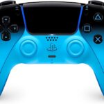 Controle sem fio DualSense Rhythm Blue: resposta tátil, gatilhos adaptáveis e estilo vibrante para elevar seu setup gamer.