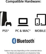 Controle sem fio DualSense Rhythm Blue: resposta tátil, gatilhos adaptáveis e estilo vibrante para elevar seu setup gamer. - Imagem 2