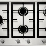 Cooktop 5 bocas Brastemp Gourmand Inox BDK90DR 220V: mesa em inox, duplachama e trempe de ferro fundido para cozinhar com mais eficiência.