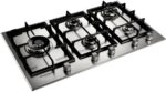 Cooktop 5 bocas Brastemp Gourmand Inox BDK90DR 220V: mesa em inox, duplachama e trempe de ferro fundido para cozinhar com mais eficiência. - Imagem 2
