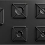Cooktop Brastemp BDS85AE 5 Bocas GLP com mesa de vidro, acendimento automático e alta potência para sua cozinha.