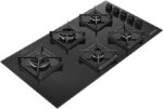 Cooktop Brastemp BDS85AE 5 Bocas GLP com mesa de vidro, acendimento automático e alta potência para sua cozinha. - Imagem 2
