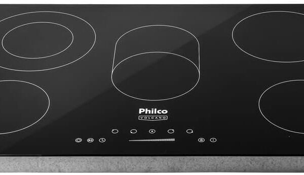 Cooktop Elétrico Philco PCT55VC Vitrocerâmico 8400W