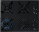 Cooktop Fischer Fit Line 4 bocas com vidro preto, acendimento superautomático e alta estabilidade para sua cozinha - Imagem 2